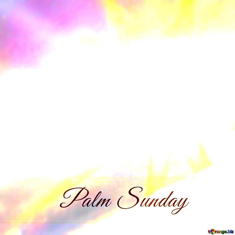Palm Sunday background №49667