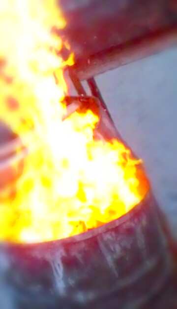 FX №17685 Image for profile picture Burning trash in barrel.