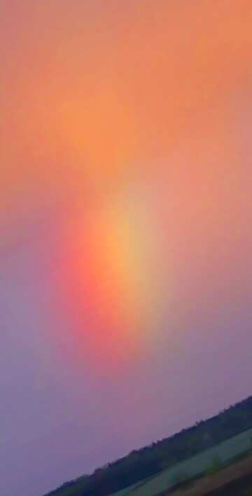 FX №17938 Image for profile picture A rainbow in the stormy sky.