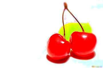 FX №17099 Cherry blur isolated