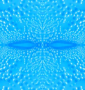 FX №17044 Blue water pattern
