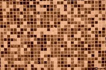 FX №17620 Monochrome. Texture.Blue mosaic tiles in the bath..