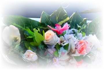 FX №17431 Weding  car bouquet