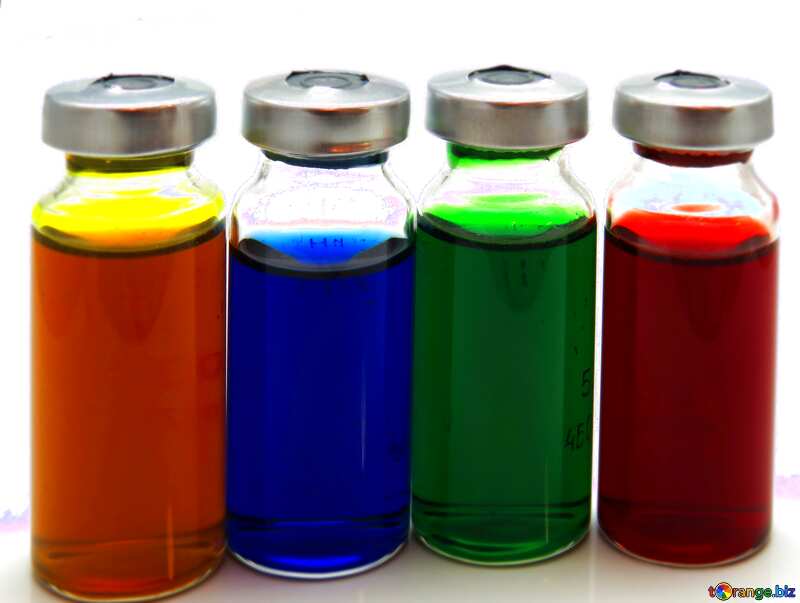 Colored bottles drugs №20142
