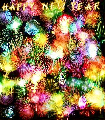 FX №170984 New year  fireworks