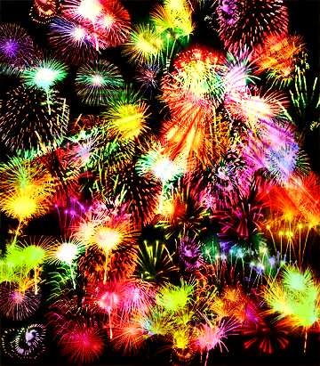 FX №170991 Sunrise fireworks