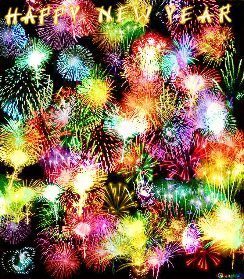 New year  fireworks №39942