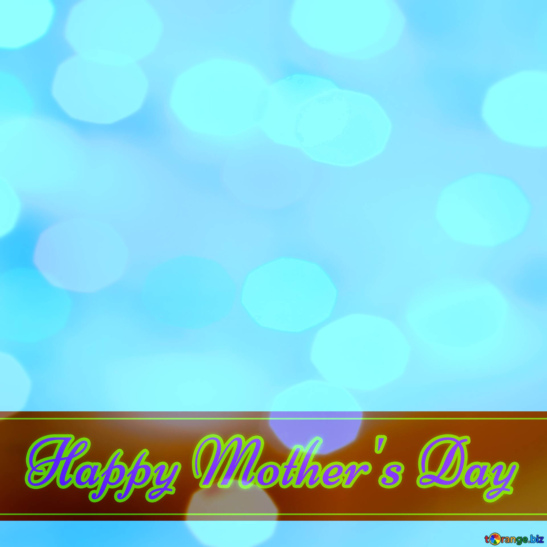 Download free picture Happy Mother's Day card with blue sky Bokeh background  on CC-BY License ~ Free Image Stock  ~ fx №171096