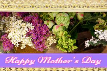 FX №171271 Flower trade Pretty Lettering Happy Mothers Day