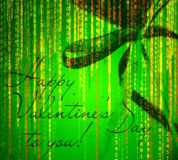 FX №171838 Hackers card Happy Valentines Day