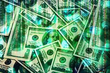 Download free picture Dollars red background on CC-BY License ~ Free Image  Stock  ~ fx №184117