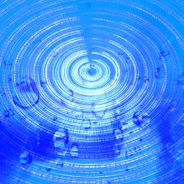 FX №172730 infographic Digital Binary Futuristic glass drops background blue