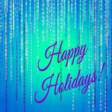 FX №172365 Happy holidays  digital background