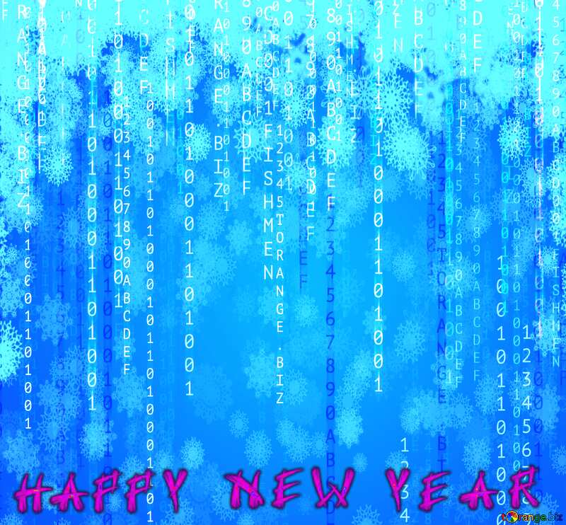 Digital Happy New Years Card №49671