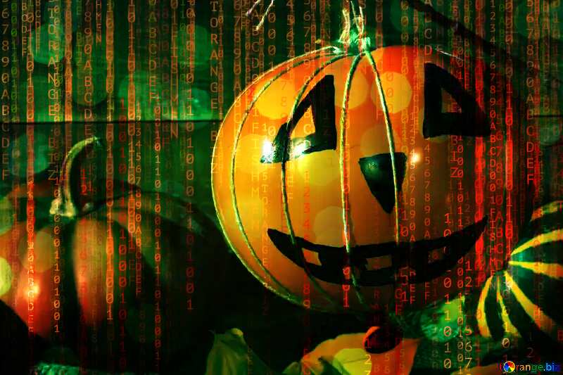 Happy Halloween Digital holiday background №35401
