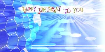 FX №173888 Happy birthday tech card