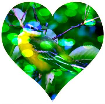 FX №174386 Bird in heart