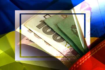 FX №174520 Ukraine Currency Ukrainian illustration template frame