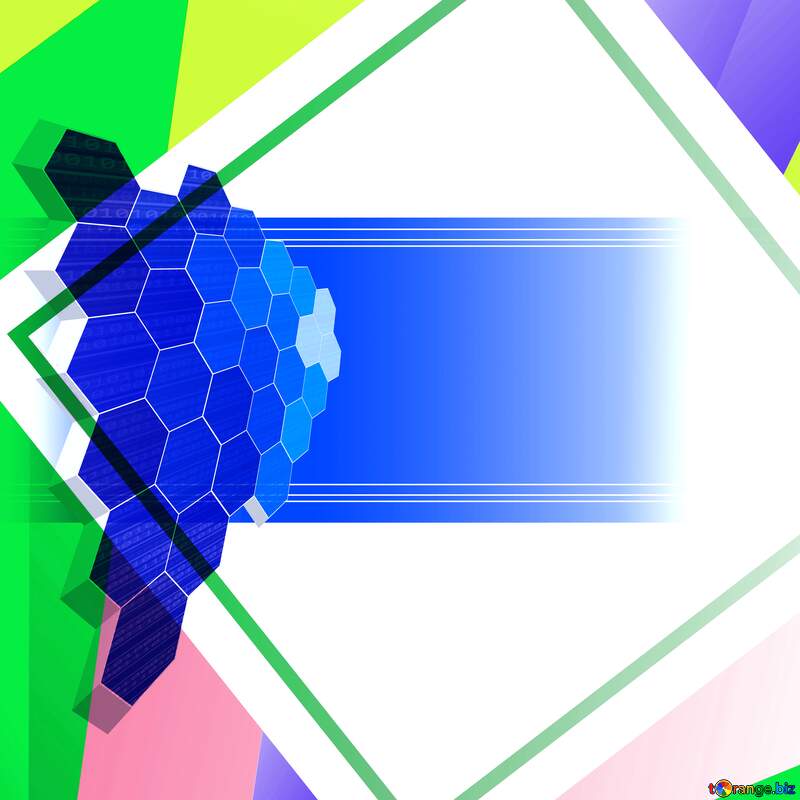 it business information technology concept background Colorful illustration template tilted frame №49674