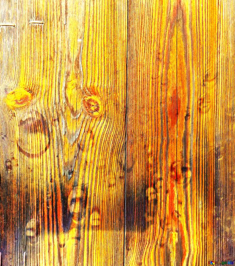 Stained wood texture dew drops №28901
