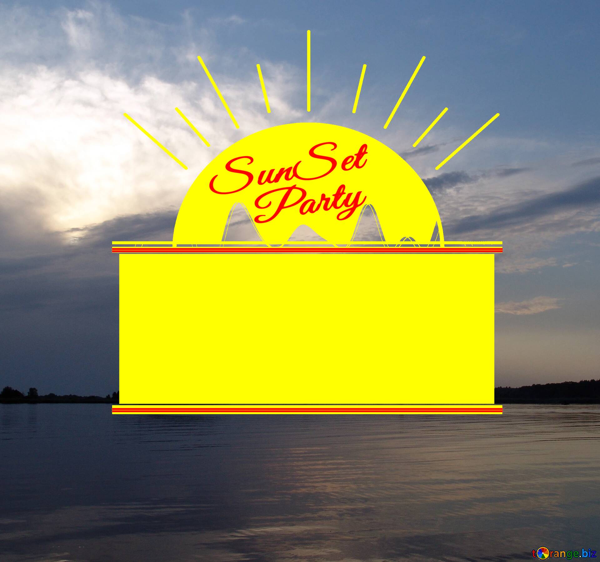 download-free-picture-sunset-on-lake-sunset-party-card-on-cc-by-license-free-image-stock