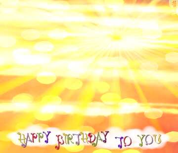 FX №176415 Greeting card Happy Birthday Background