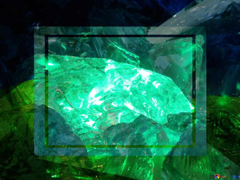 Emerald in frame №16545