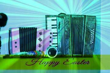 FX №177512  Happy Easter musical  Background