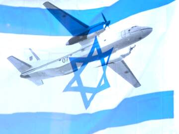 FX №177462  Israel aviation airplane on sky