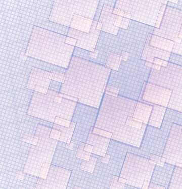 FX №177325 Technology blue sweet light white background tech abstract squares of the grid cell line ruler...
