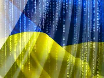 FX №177572  Ukrainian hackers Bank template background