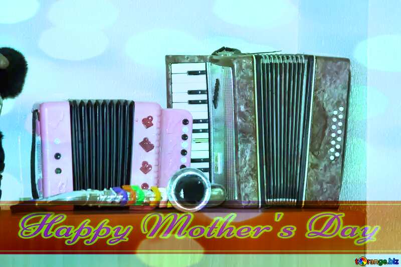 Happy Mother`s Day card Sound audio musical music  №10844