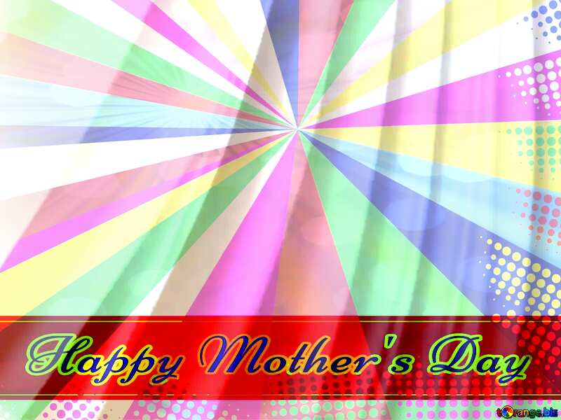  Sheets of paper  Happy Mothers Day  card background Retro style №27384