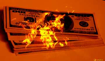 FX №178104 Burning Dollars