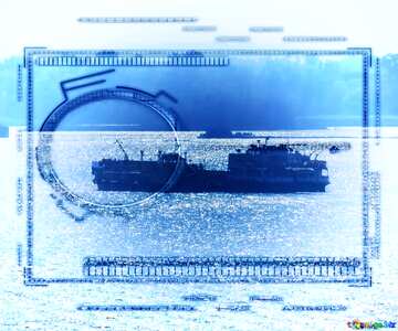 FX №178507 Sea  Technology shipping   Background