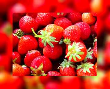 FX №178026 strawberries Beautiful Background