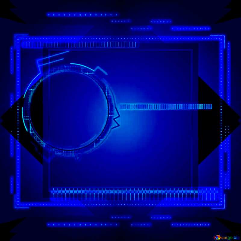 Dark blue  hologram graphic №49679