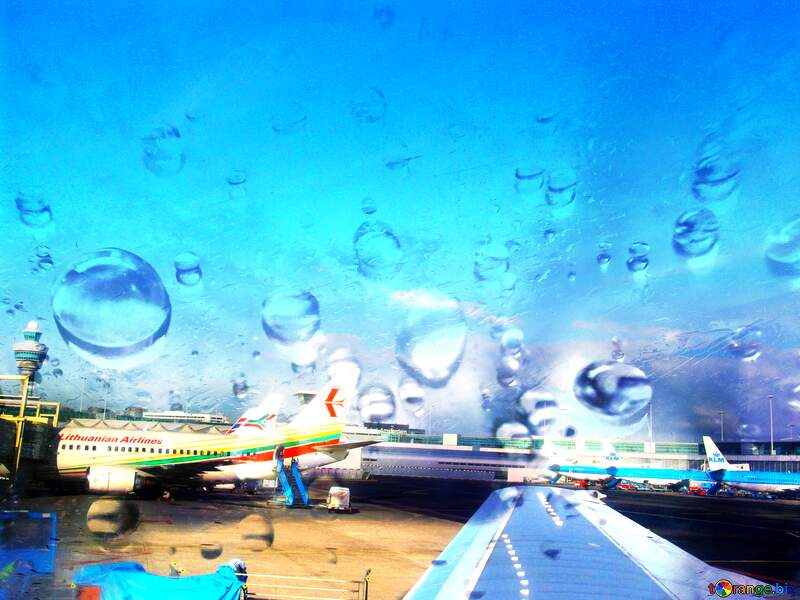 Rain in the airport №362