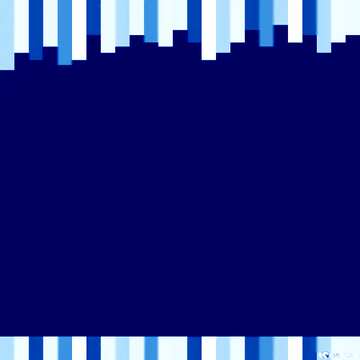 FX №179670 Blue lines frame