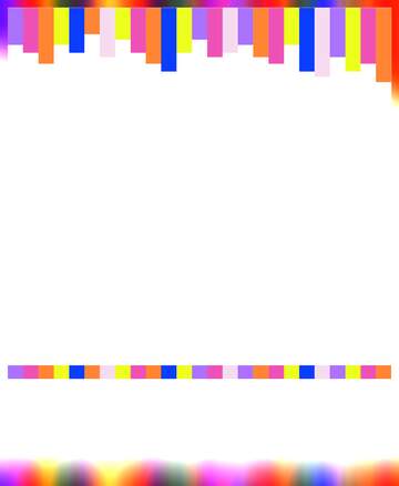 FX №179676  Colorful lines blured frame