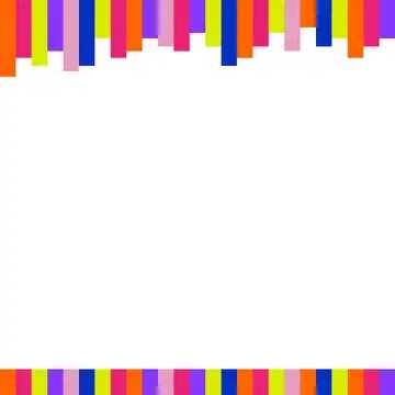 FX №179638  Colorful lines frame