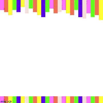 FX №179678  Colorful vivid lines frame