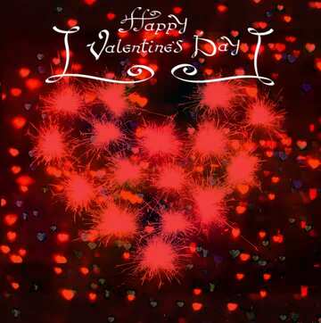 FX №179847 Happy Valentines Day background with heart