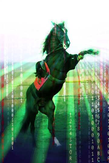 FX №179355 horse on hind legs Digital Background