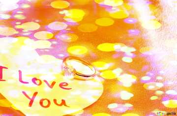FX №179588 Love background with ring