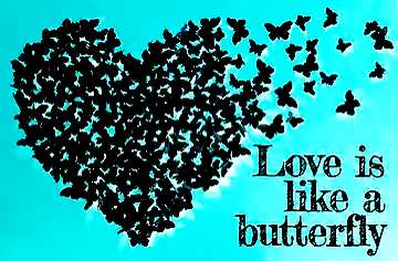 FX №179787 Love concept butterflies with heart