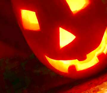 FX №18657 Image for profile picture Halloween pumpkin.