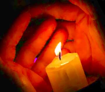FX №18126 Image for profile picture Warm the hands off the candles.