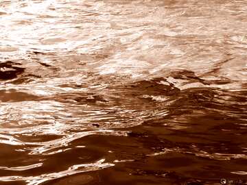 FX №18775 Monochrome. Water surface.