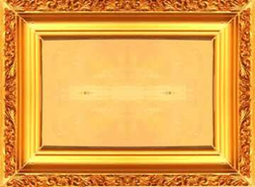 FX №18576 Old gold picture frame
